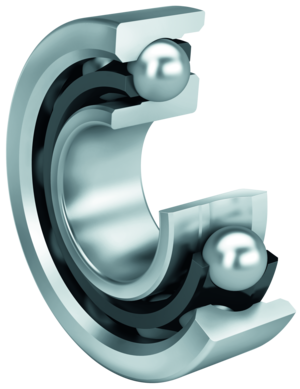 FAG 7216-B-TVP Angular Contact Ball Bearing 80MM Bore; 140MM Outside Diameter; 26MM Width; Open; No Flush Ground; Ball Bearing; Single Row of Balls; ABEC 1 | ISO P0; No Filling Slot; No Snap Ring