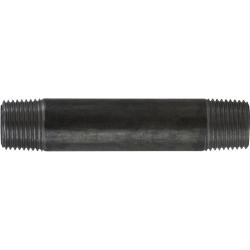 CCBPF 57070 Nipple, 1/2 In X 6 In, Sch 40 Welded Carbon Steel Black 57070
