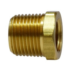 MMM 28106 Hex Bushing 1/2" X 1/4" MIP X FIP Brass