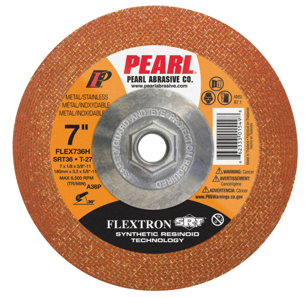 PRL FLEX736H Flexible Grinding Disc Flextron 7 X 1/8 X 5/8-11