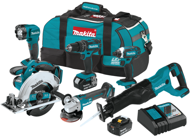 MAK XT610 18V LXT 6 Piece Combo Kit