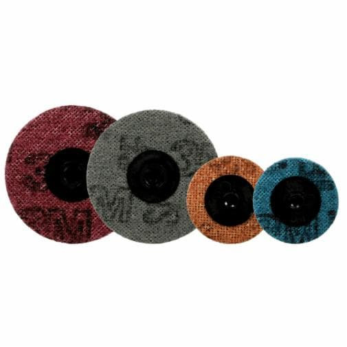 3MA 048011-05527 Roloc Surface Conditioning Disc, Maroon, TR, 2 in x NH A MED