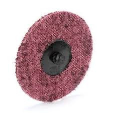 3MA 048011-05531 Roloc Surface Conditioning Disc, Maroon, TR, 3 in x NH A MED