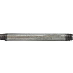 CCGPF 56002 Nipple, 1/8 In X 1-1/2 In, Sch 40 Welded Carbon Steel Galv
