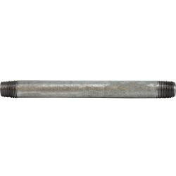 CCGPF 56001 Nipple, 1/8 In X Close, Sch 40 Welded Carbon Steel Galv