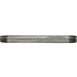 CCGPF 56007 Nipple, 1/8 In X 4 In, Sch 40 Welded Carbon Steel Galv