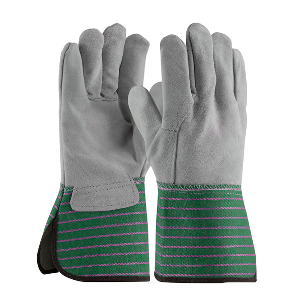 PIP 900EA-XL Leather Palm Glove Full Leather Back Premium Grade Gauntlet Cuff