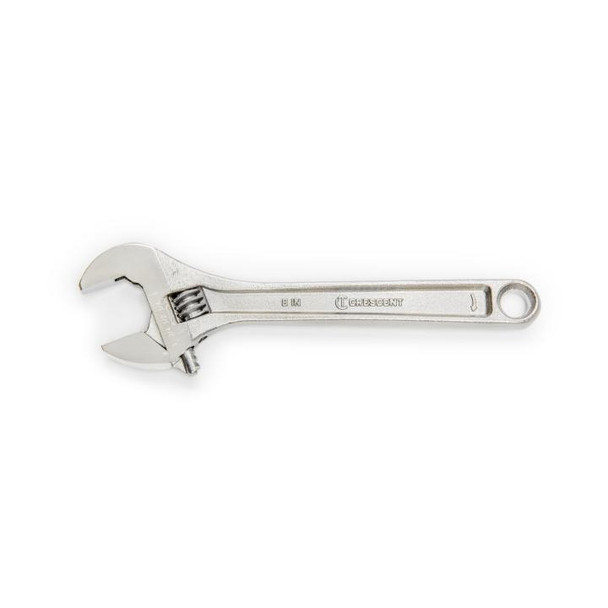 CRS AC28BK Crescent Wrench, 8 in Long,