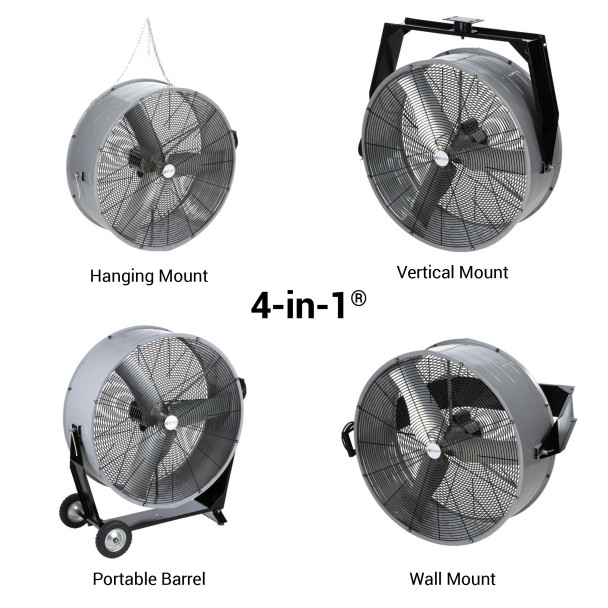 ARM 60471 36" Mancooler 4-in-1 Shop Fan