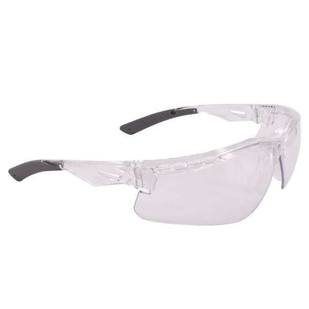 RAD TXC1-10ID Safety Glasses Black/Clear Thraxus