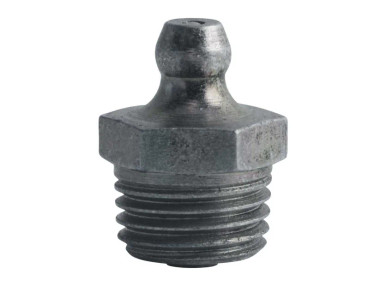 GLH H1627Z3 Grease Fitting Zerk 1/4-18 PTF Steel ZC Triv - Clear