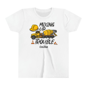 Youth Mixing Up Trouble Short Sleeve Tee Youth Mixing Up Trouble Short Sleeve Tee