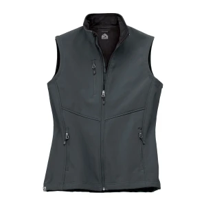 CTM Women's Trailblazer Fleece-Lined Softshell Vest