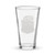 20th Anniversary Shaker pint glass