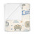 Construction Trucks Soft Fleece Baby Blanket - Blue