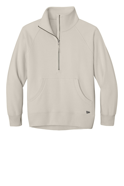 CTM New Era® Women’s Heritage Fleece 1/2-Zip