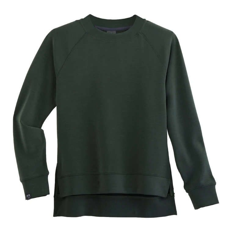 CTM Storm Creek Women's Comfort Zone Super Soft Modal Blend Crew Neck