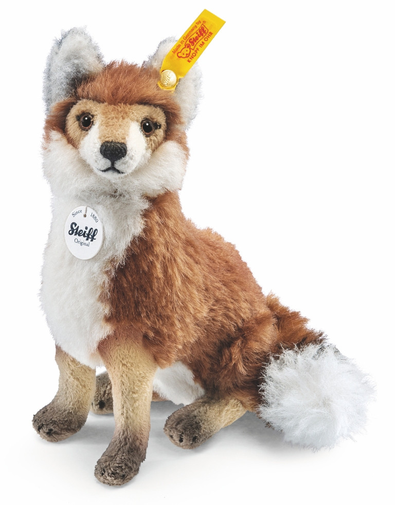 NOUVELLE peluche Steiff Foxy Baby Fox marron petite