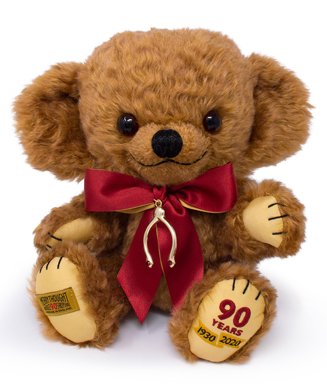 Merrythought 90th Anniversary Commemorative Cheeky Bear - T12A90