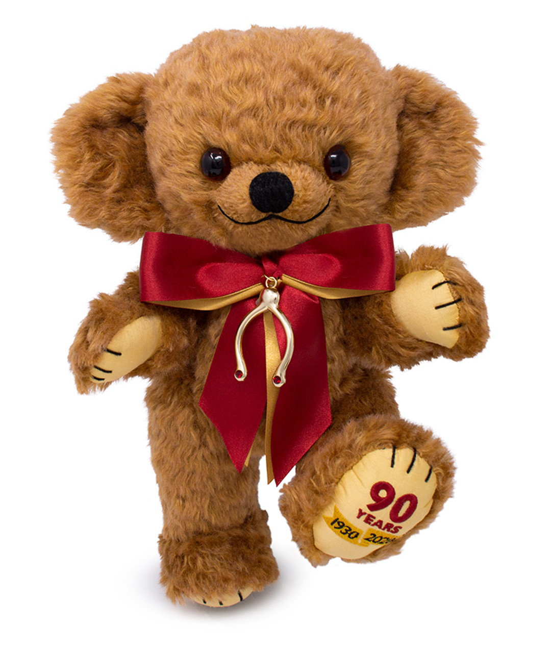 Merrythought's 90th Anniversary Commemorative Cheeky Bear - T12A90