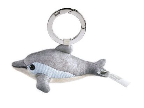 Steiff Selection Felt Dolphin Keyring