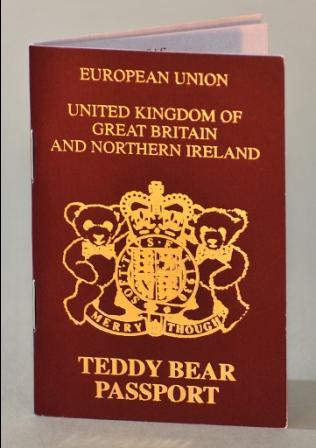 teddy bear passport