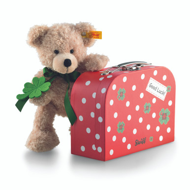 Steiff Teddy Bear Flynn in a Suitcase