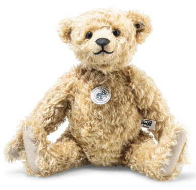 シュタイフ Mohair Teddy bear 1929, white（Lovely 20 inch 1950s 