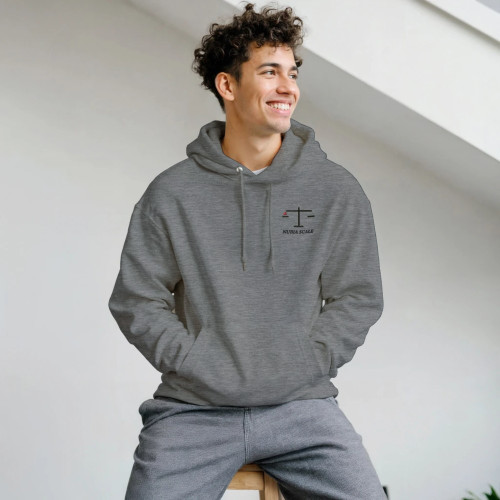 Nubi Fit Classic Unisex Pullover Hoodie | Gildan® 18500 Sport Grey