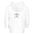 Kids Little Treble Zip Fleece Hoodie | Rabbit Skins 3446 White
