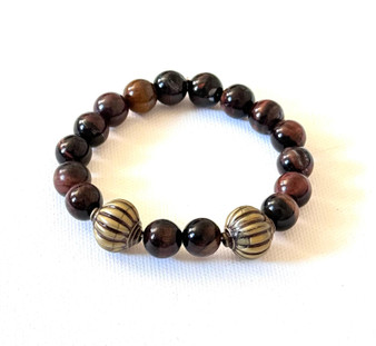 Cocoa Essence Bead Bracelet