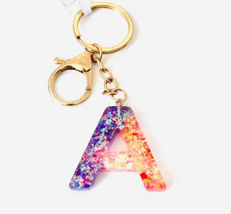 Letter A Keychain