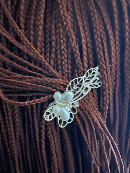 Butterfly and Leaf Hair Clip (1pc)