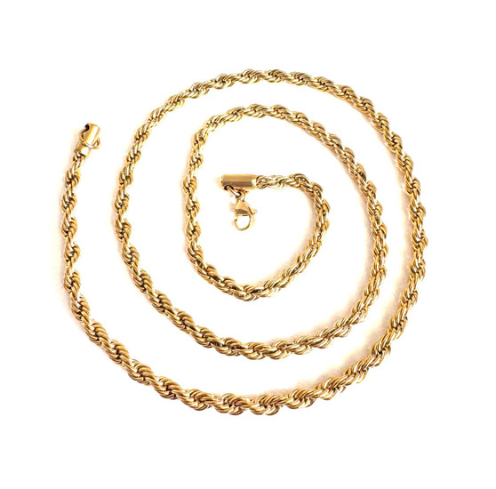 Plain Gold plated Necklace