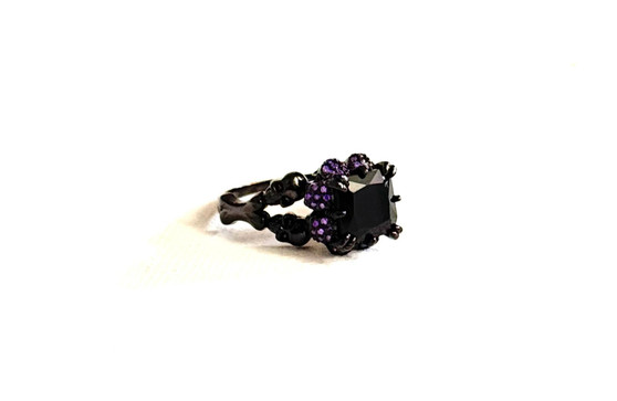 Black Diamond Sparkle Ring