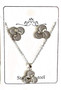 Petal Bloom Sterling Silver Pendant Necklace