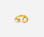 18k Gold Platted Ethereal Glow Ring