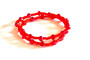 Scarlet Cascade Bracelet