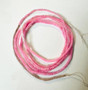 Blissful Pink" waist bead