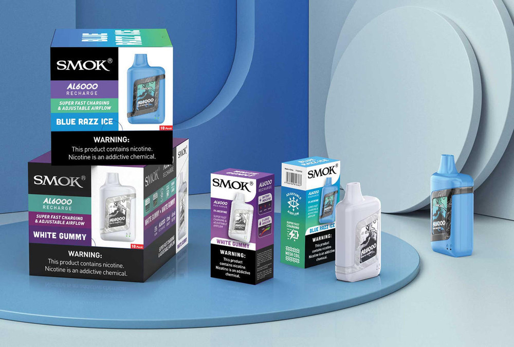 SMOK NOVO BAR 5% NIC DISPOSABLE DEVICE 6000 PUFFS 13ML