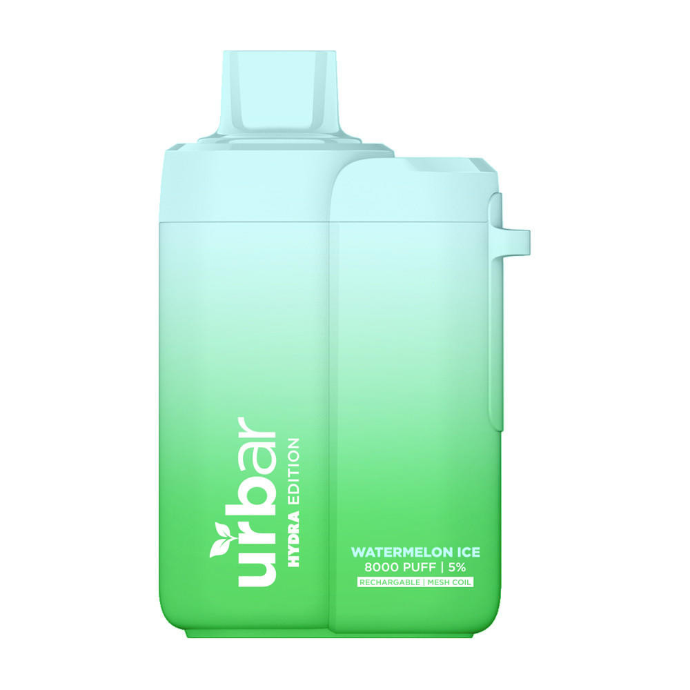 URBAR X HYDRA EDITION 5% RECHARGEABLE VAPE 15ML 8000 PUFFS