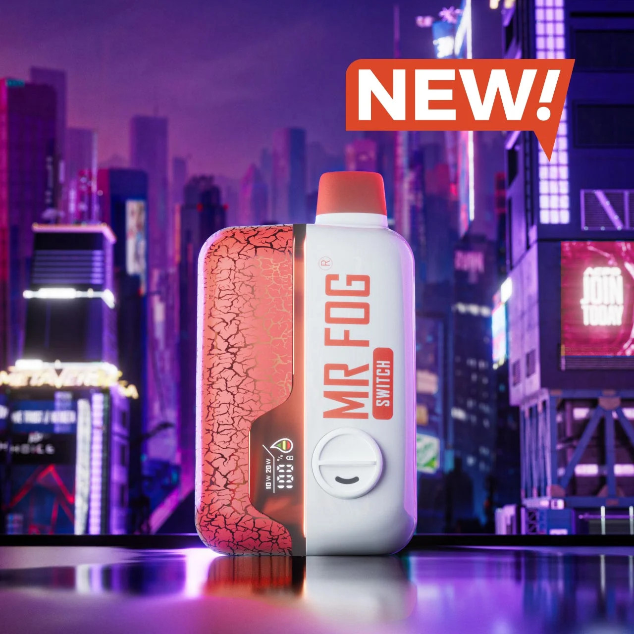 MR FOG SWITCH SW 15000 PUFFS DISPOSABLE VAPE - PINK FRUIT ICE