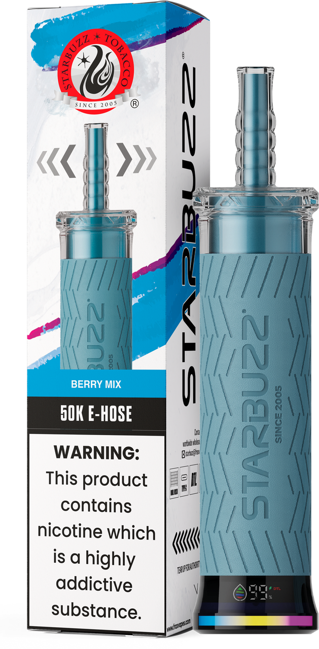 starbuzz 50k vape Starbuzz E-Hose 50000 0.5% Disposable Vape at Quick Clouds Aurora CO main image 1