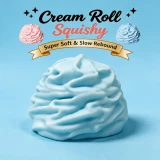CREAM ROLL SQUEEZE SQUISH TOY
