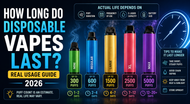 How Long Do Disposable Vapes Last? (Real Usage Guide 2026)