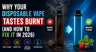 Why Your Disposable Vape Tastes Burnt (And How to Fix It in 2026)