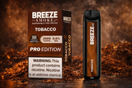Breeze Smoke Pro Tobacco Disposable Vape Review – 2000 Puff Classic Flavor Guide