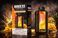 Breeze Stratus 15,000 Puffs Zero Nicotine Disposable Vape Review – Mango Pineapple Flavor Guide