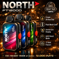 NORTH FT12000 Rechargeable 12K Puffs Disposable Vape – Features, Flavors & Performance