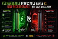 Rechargeable Disposable Vapes vs Non-Rechargeable: The 2026 Breakdown